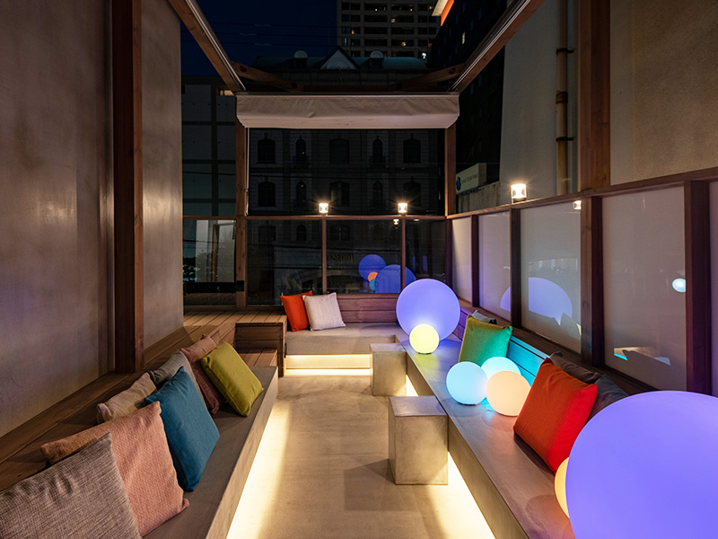 ROOF TOP TERRACE & LOUNGE